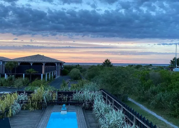 Perle Du Bassin Vue - Arcachon-la Hume Villa