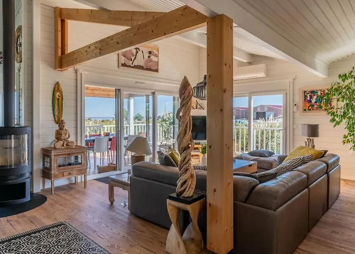 Perle Du Bassin Vue - Arcachon-la Hume Villa *