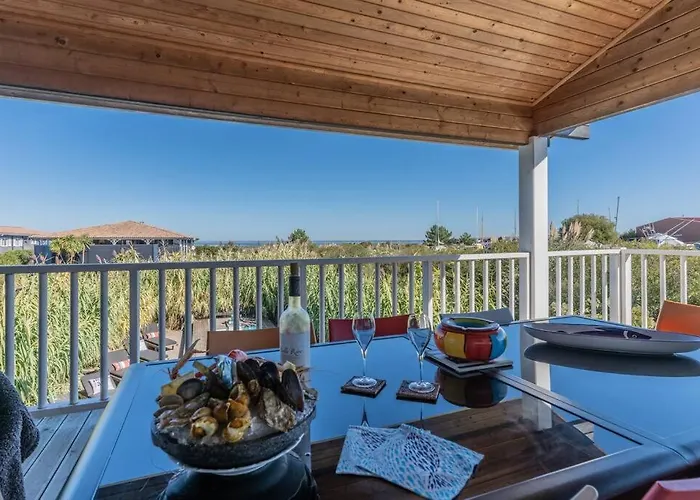 Villa Perle Du Bassin Vue - Arcachon-la Hume *